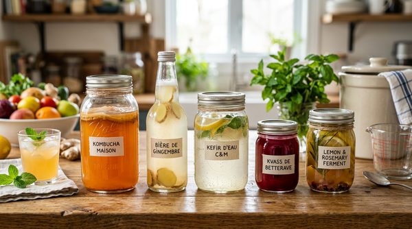 Bocaux et Boissons Fermentées Détox : Guide Ultime pour Les Faire Vous-Même