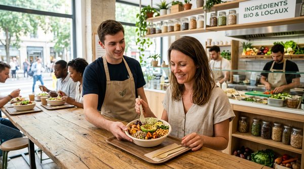 Nouveaux Choix Bio pour un Repas Rapide et Sain : Découvrez la Restauration Écoresponsable